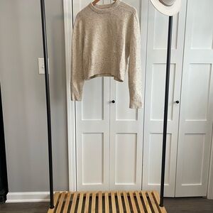 Universal Thread Cream Speckled Knit Sweater
